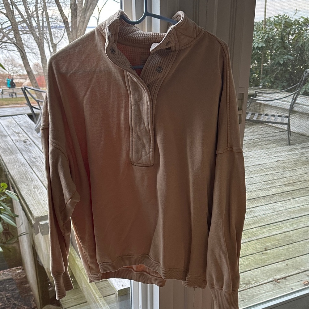 Aerie Tan Sweatshirt